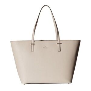 Kate Spade New York Cedar Street Large Harmony Tote PEBBLE Beige Shoulder Bag